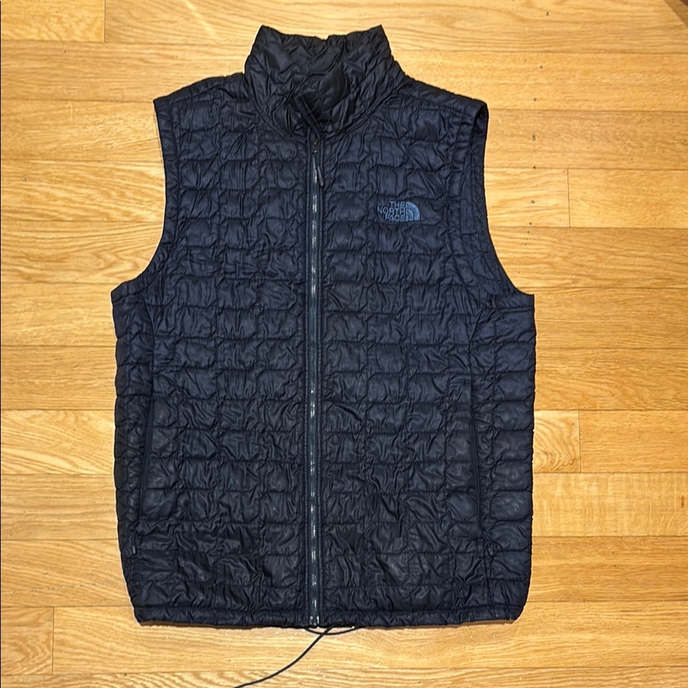 The North Face Navy Quilted Vest